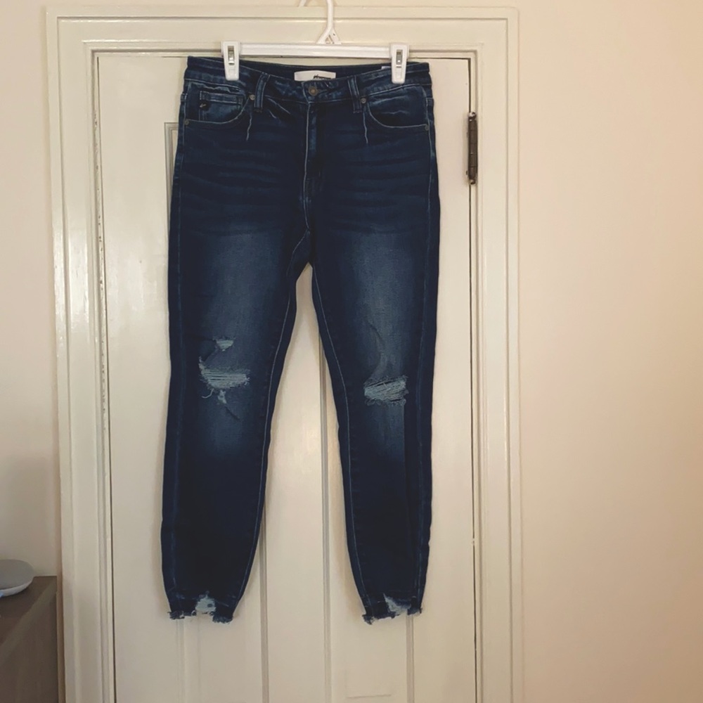 Mid rise kancan denim